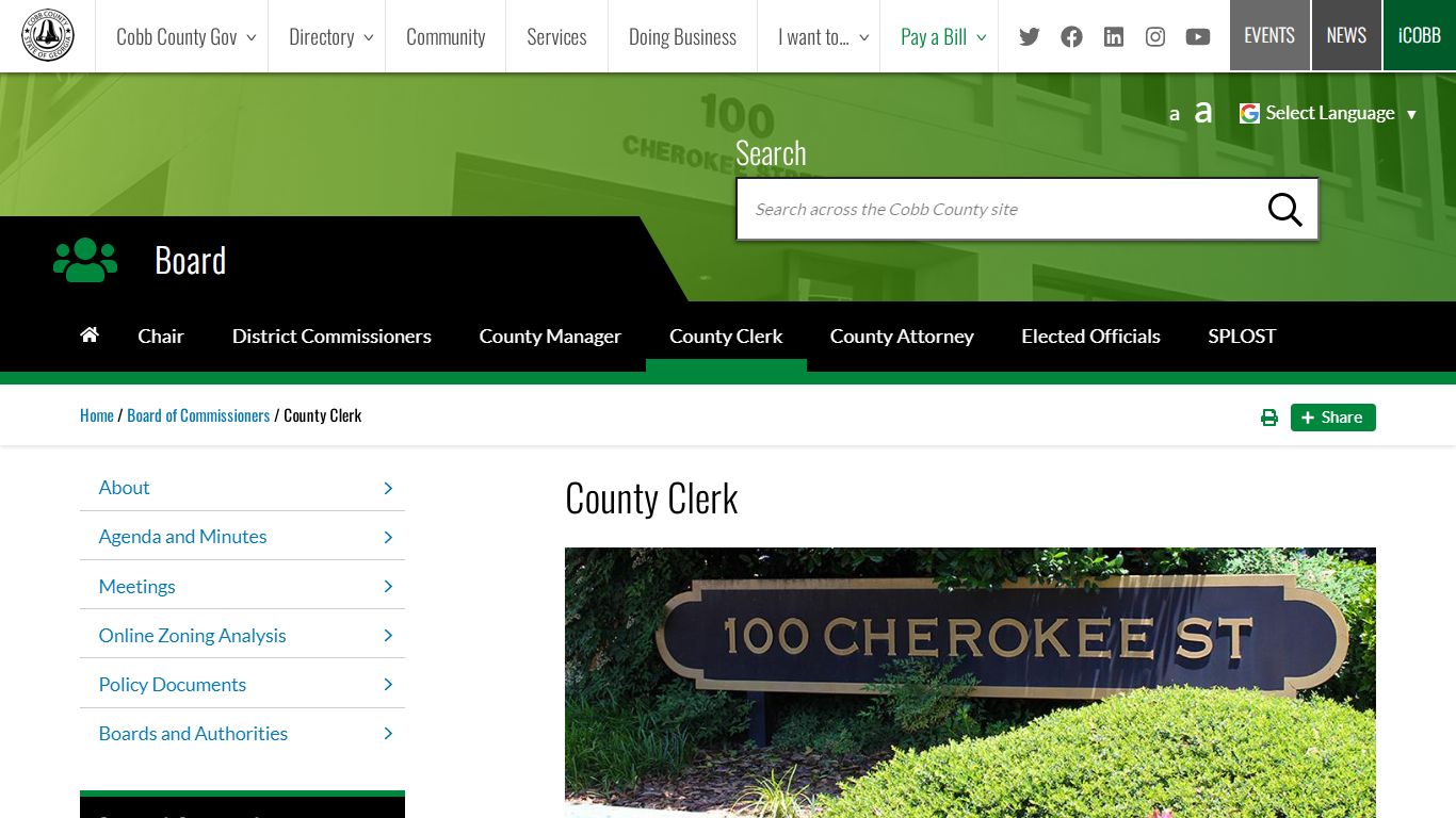 County Clerk | Cobb County Georgia